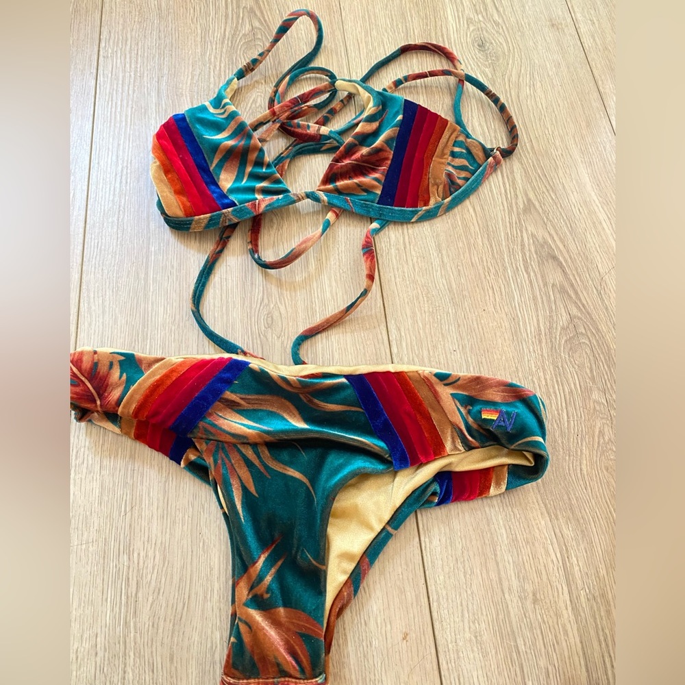 Aviator nation swim suit